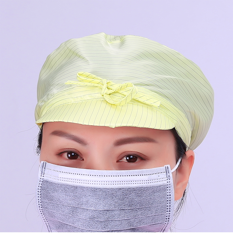 不止防靜電服，防靜電帽也保障著產(chǎn)品的品質